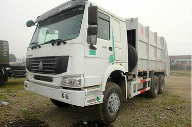 6x4 유로 II 배출 기준 쓰레기 쓰레기 압축 분쇄기 트럭, 조밀한 쓰레기 수거차 12m3